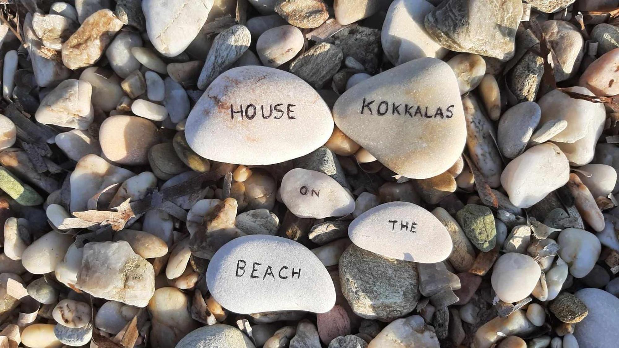 House Kokkalas On The Beach Pyrgadikia Eksteriør bilde